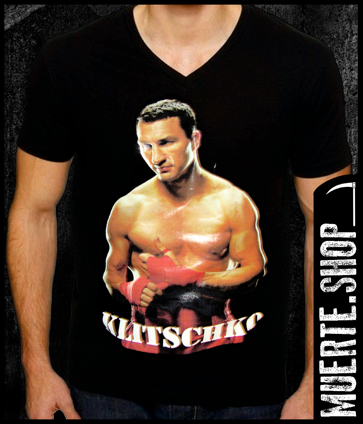 Черна тениска KLITSCHKO
